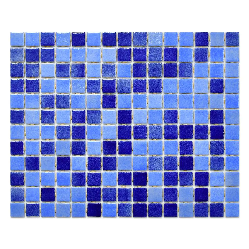 Mosaik Schwimmbad Haju 110/508 Puntos kristallblau blau mix 31,5x40 cm I.Sorte