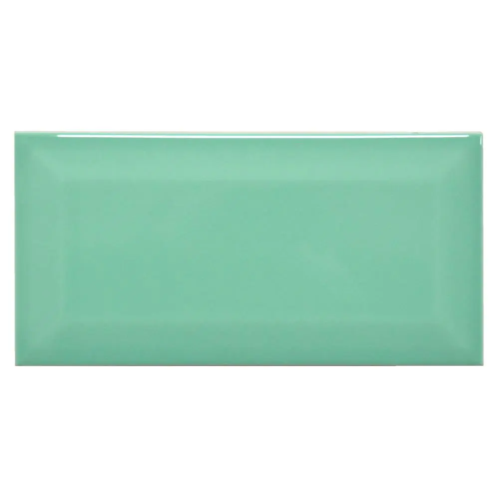 Wandfliese Haju Metro aqua green türkis 10x20 cm I.Sorte