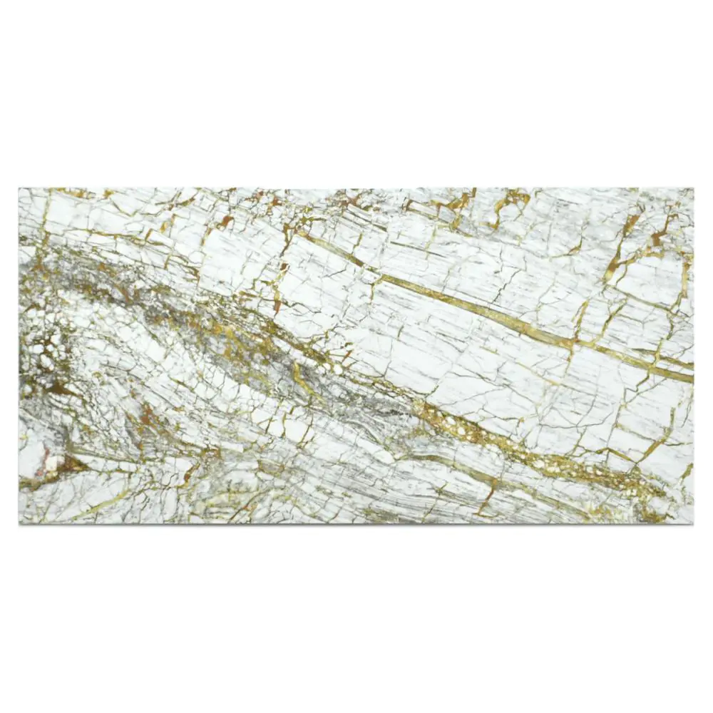 Bodenfliese Cifre Golden white pulido weiß gold 60x120 cm I.Sorte