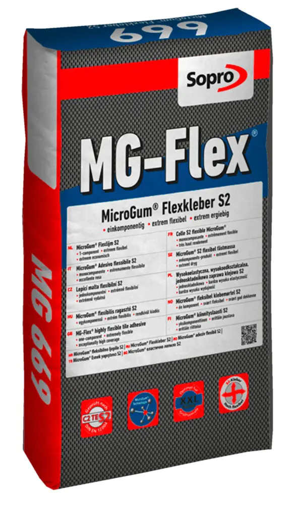 Fliesenkleber Sopro MG 669 MicroGum Flexkleber S2 - 15 kg