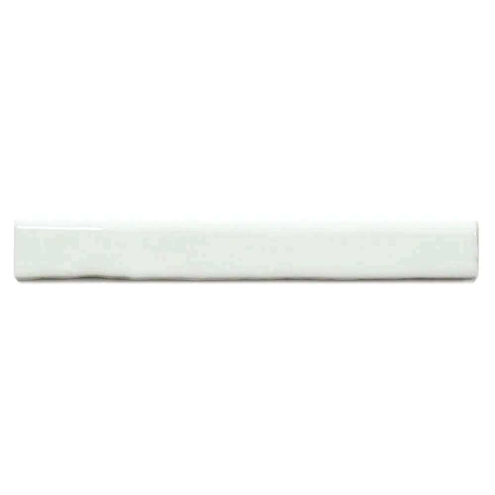 Bordüre Cifre Zellige Bullnose white brillo weiß 2,5x20 cm I.Sorte