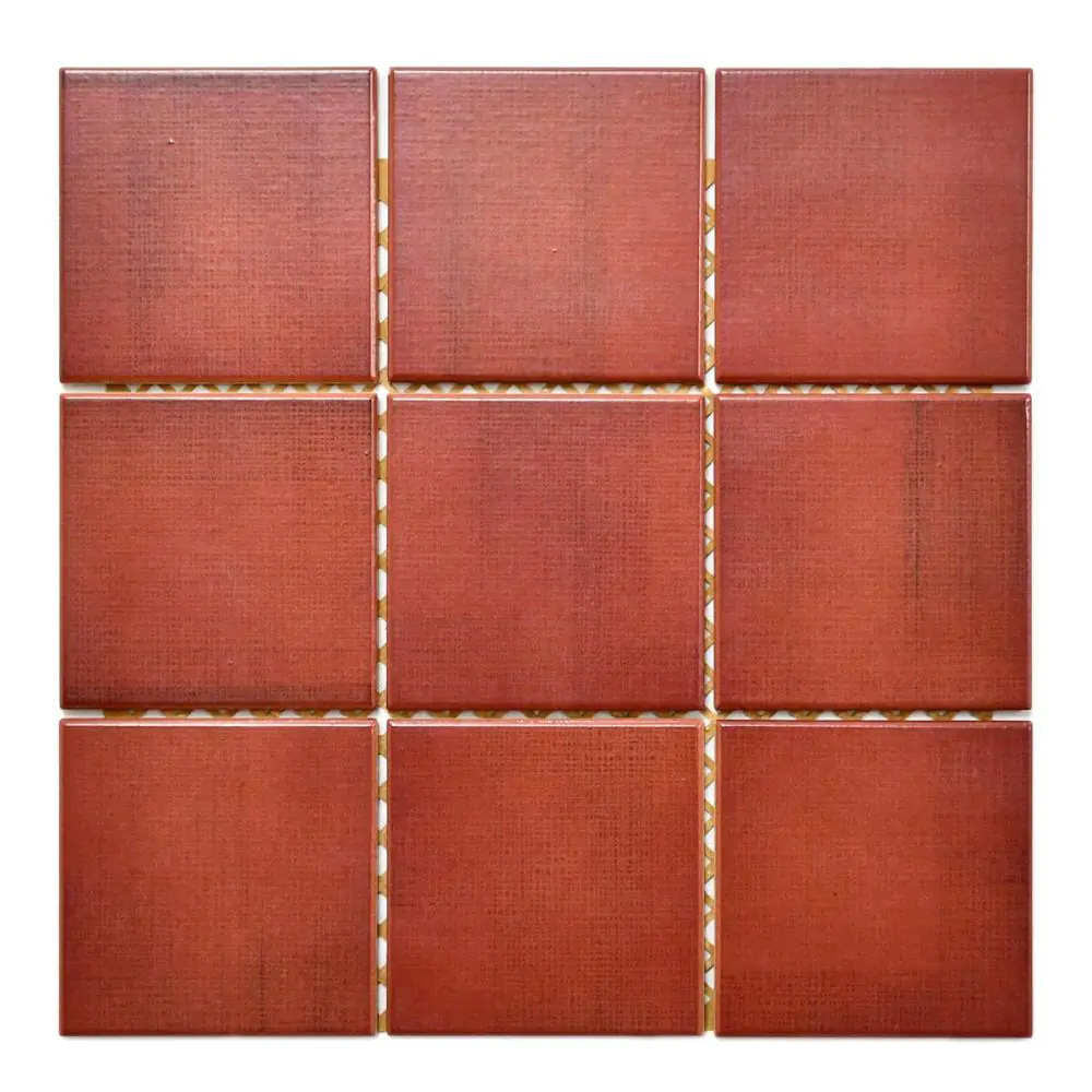 Mosaik Jasba 6516H Highlands karminrot rot 31x31 cm II.Sorte