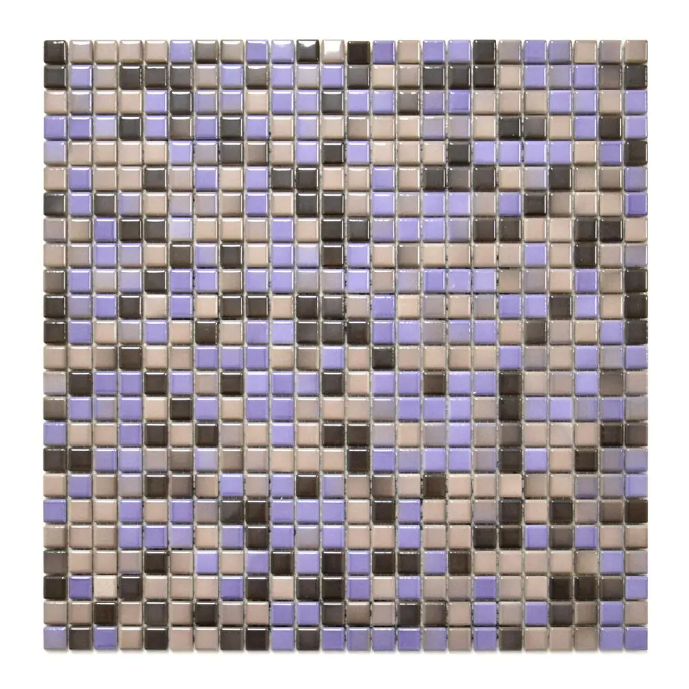 Mosaik Jasba 6807H Colours urban mood lila braun 31x31 cm I.Sorte