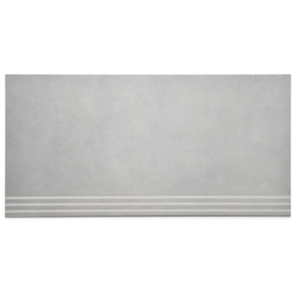 Villeroy & Boch Treppenauftritt 2874 BZ40 Pure Base medium grey mittelgrau 30x60 cm I.Sorte