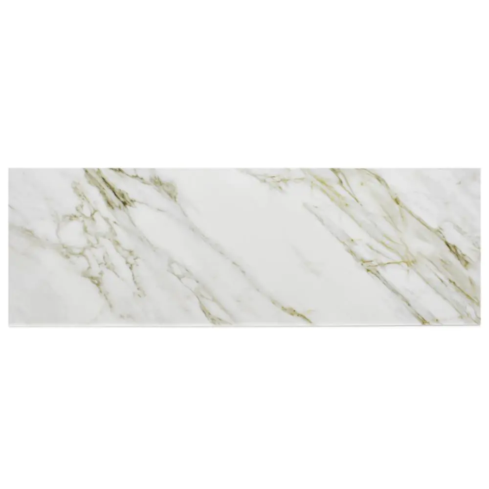 Wandfliese Villeroy & Boch 1450 MA20 Marble Arch arctic gold weiß gold 40x120 cm I.Sorte