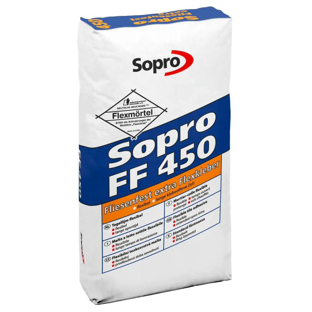 Fliesenkleber Sopro 45021 Fliesenfest Extra 25 kg - FF 450