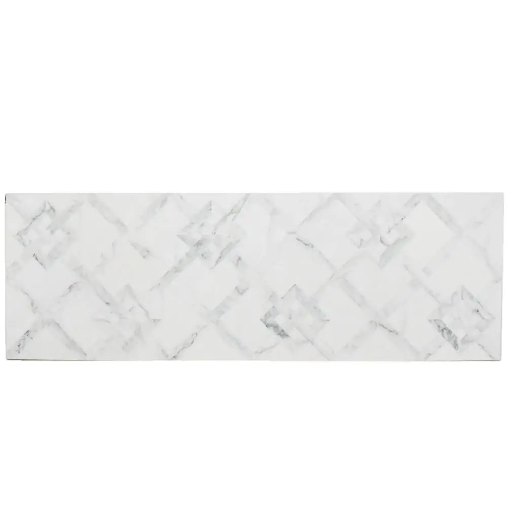 Wandfliese Dekor Villeroy & Boch 1440 MA01 Marble Arch magic white grau weiß 40x120 cm I.Sorte