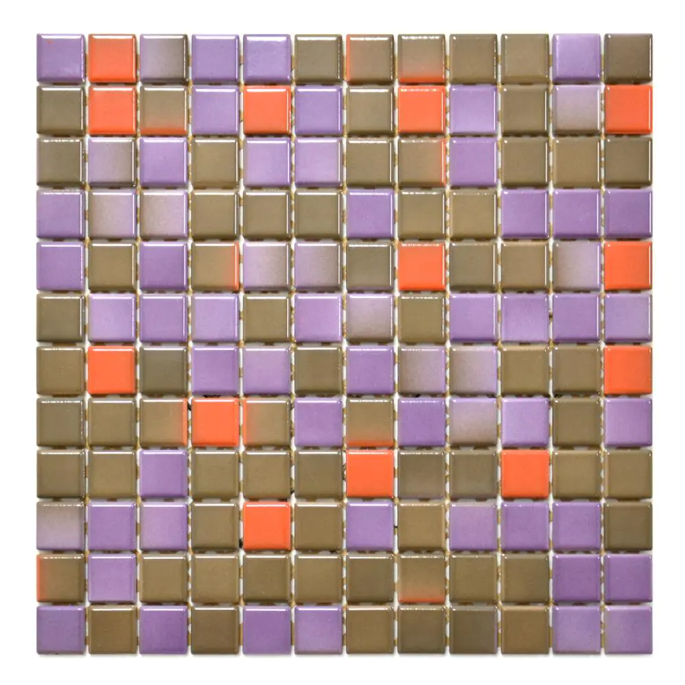 Mosaik Jasba 6826H Colours city lights braun lila rot 31x31 cm I.Sorte