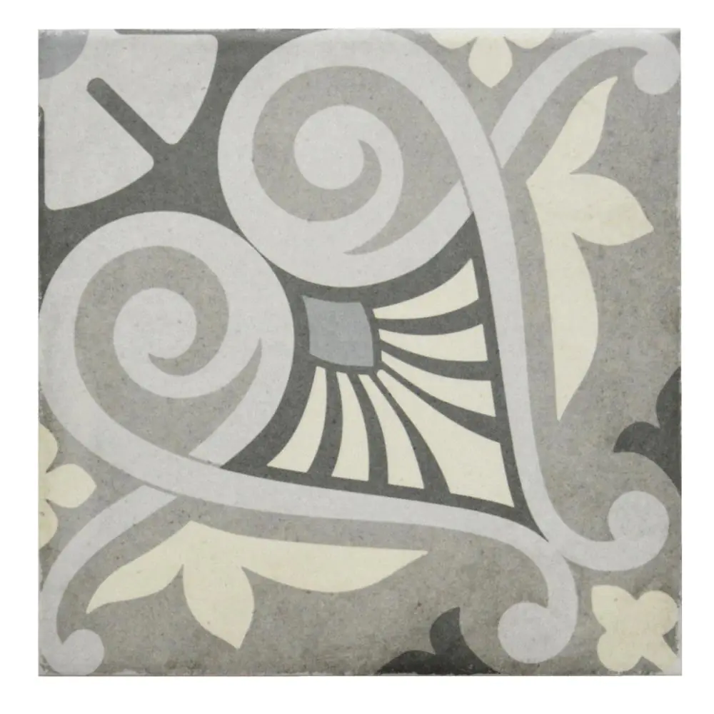 Bodenfliese Dekor Equipe Ceramicas 24418 Art Nouveau Opera grey 20x20 cm I.Sorte