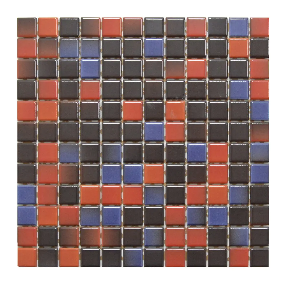 Mosaik Jasba 6822H Colours feuer braun lila rot 31x31 cm I.Sorte