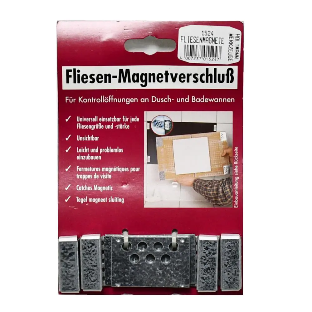 Fliesen-Magnetverschluss 1524 8-teiliges Set