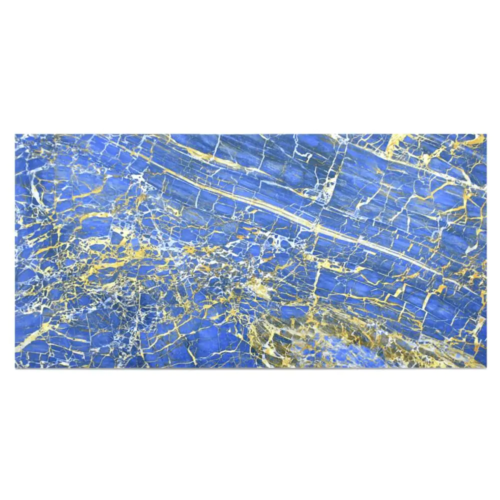 Bodenfliese Cifre Golden blue pulido blau gold 60x120 cm I.Sorte