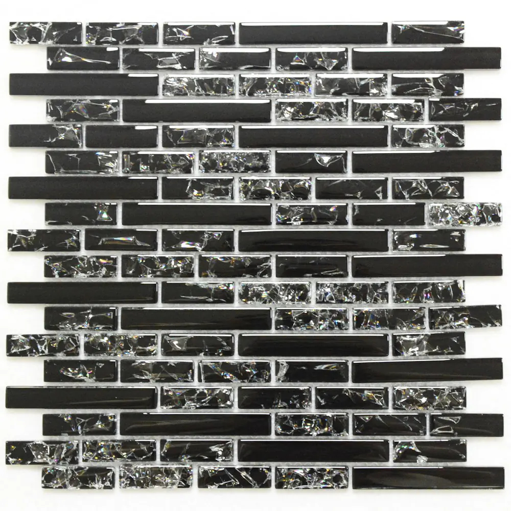 Mosaik HJ SS-193-98 schwarz 30x30 cm I.Sorte