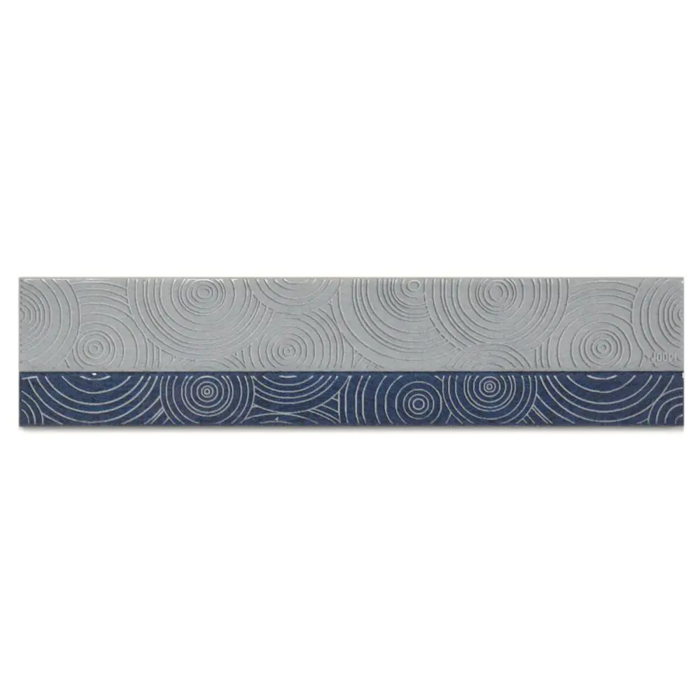 Bordüre Steuler Design Nr.294 35695 Joop! blau grau silber 5,5x25 cm I.Sorte